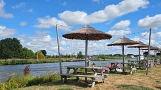 Ook langs het water is het nog goed te doen