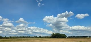 Droogte en wolkenstraten 