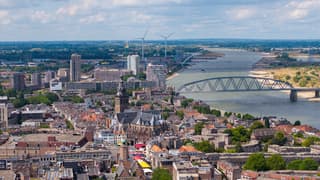 Nijmegen van boven