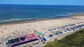Wordt het vandaag weer zo mooie stranddag?