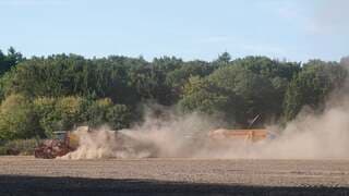 Gort- en gortdroog op het land