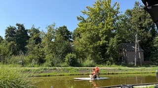 Op het water