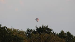 Goed weer voor een luchtballon