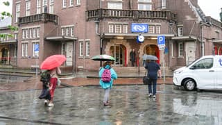 Een regenachtige ochtend
