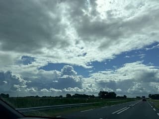 Het is niet saai in de lucht 