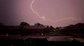 Onweersbui boven Dronten (20-08-2026) 