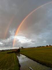 Ochtendregenbogen Hillegom