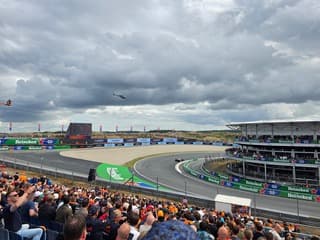 Op een paar druppels na goed weer