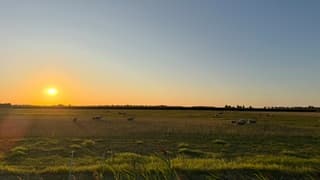 Zonsondergang in Strijen