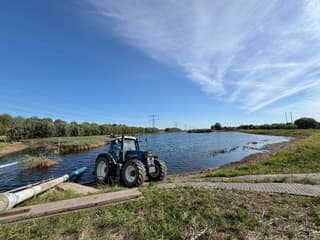 Sluiers boven waterberging