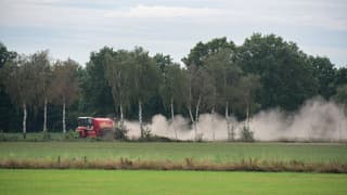 Ondanks de regen is het nog steeds kurkdroog