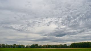 Toenemende bewolking in de ochtend