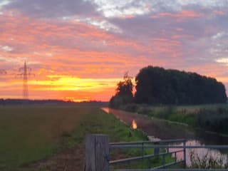Een kleurrijk begin van de dag
