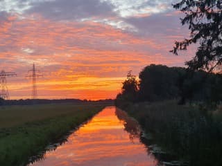 Reflectie op het water