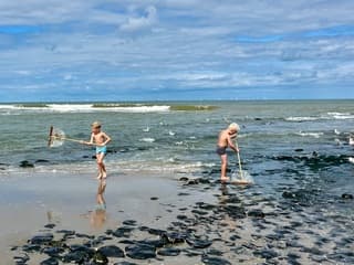 Nog vakantie aan het strand