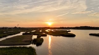 Zonsondergang 