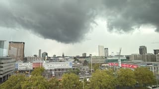 Onheilspellende wolken