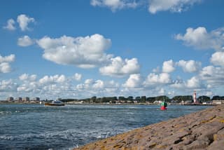 Mooie luchten bij Hoek van Holland