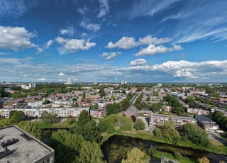 Wolkenluchten boven Groningen 