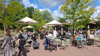 Genieten op het terras 