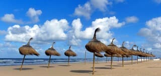  5 bft STEVIG WINDJE op STRAND Katwijk aan Zee 
