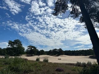 Zon en wolken