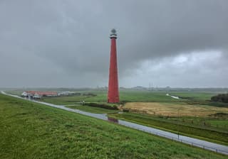 Grijze natte dag vandaag...