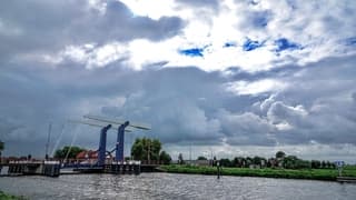 Bewolking en regen 