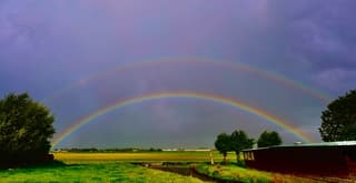 Dubbele regenboog 