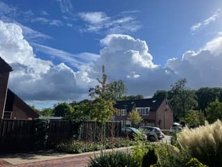 Wat een wolken op dit moment
