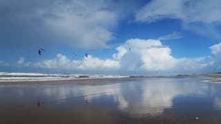 Reflecterende stapelwolken