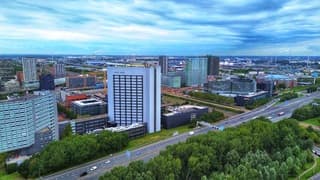 Bewolking vandaag boven de ring Amsterdam Sloterdijk 