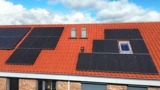 Prima weer vandaag voor zonnepanelen 