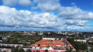 Opklaringen boven Beverwijk vanmiddag 