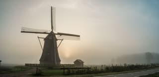 Mist in de ochtend
