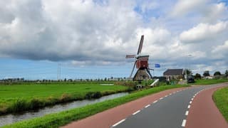 Wolken zo'n super fietsweer open monumenten dag