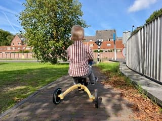 Lekker naar buiten.