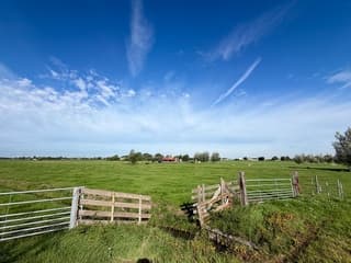 Nog even blauw dan bewolking
