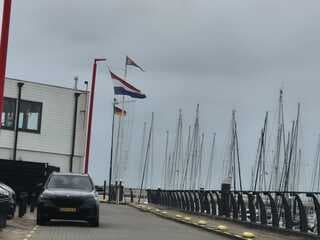 harde wind aan de noordzeekust
