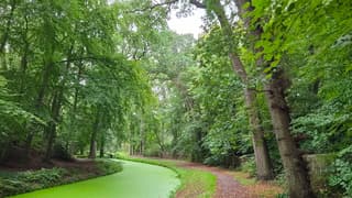 Tussen de buien door is het even droog .
