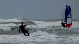 Veel wind en regen 