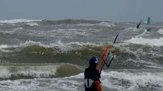 Veel wind en regen 