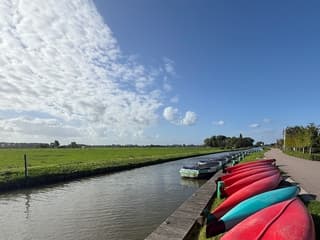 Scheiding blauw bewolking