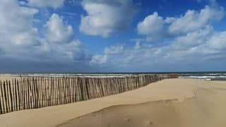 Windkracht 5-6 aan zee