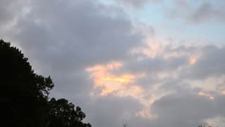 Tussen de wolken door