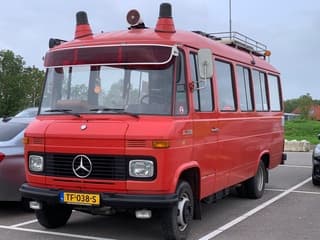 Oude brandweerauto