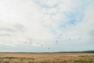 Airborne en wat zon