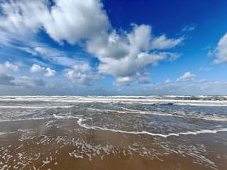 Veel wind maar ook veel zon 