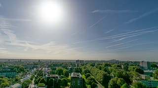 Zon boven Maastricht