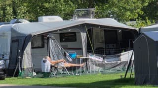 lekker nog op de camping